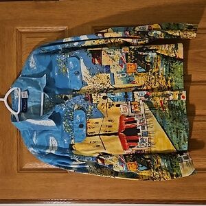 ARTSEAPEA SZ.L novelty colorful city street jacket.